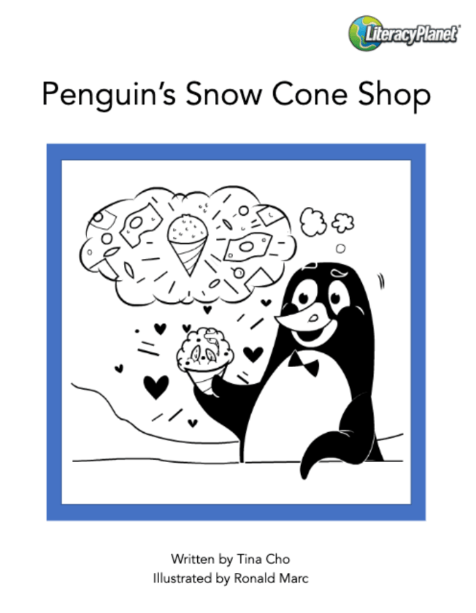 Penguins Snow Cone