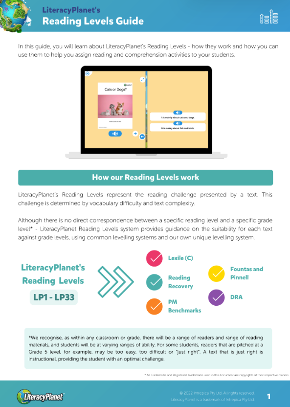 reading level G