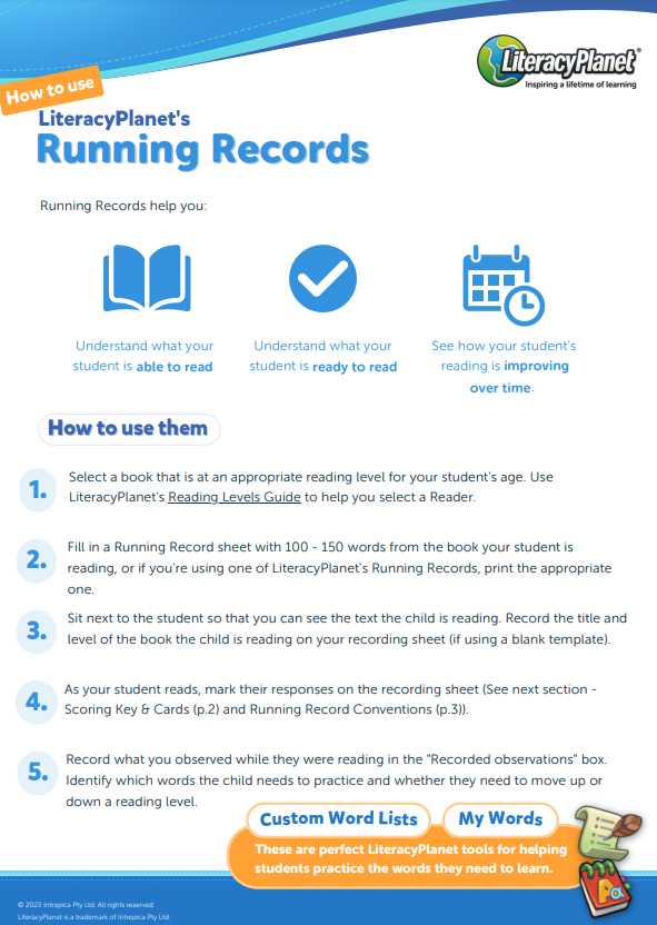 running records